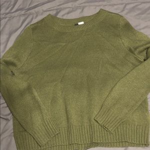 Green sweater